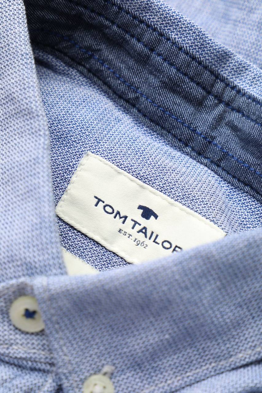 Carou TOM TAILOR Button-down-Hemd Aus Baumwolle