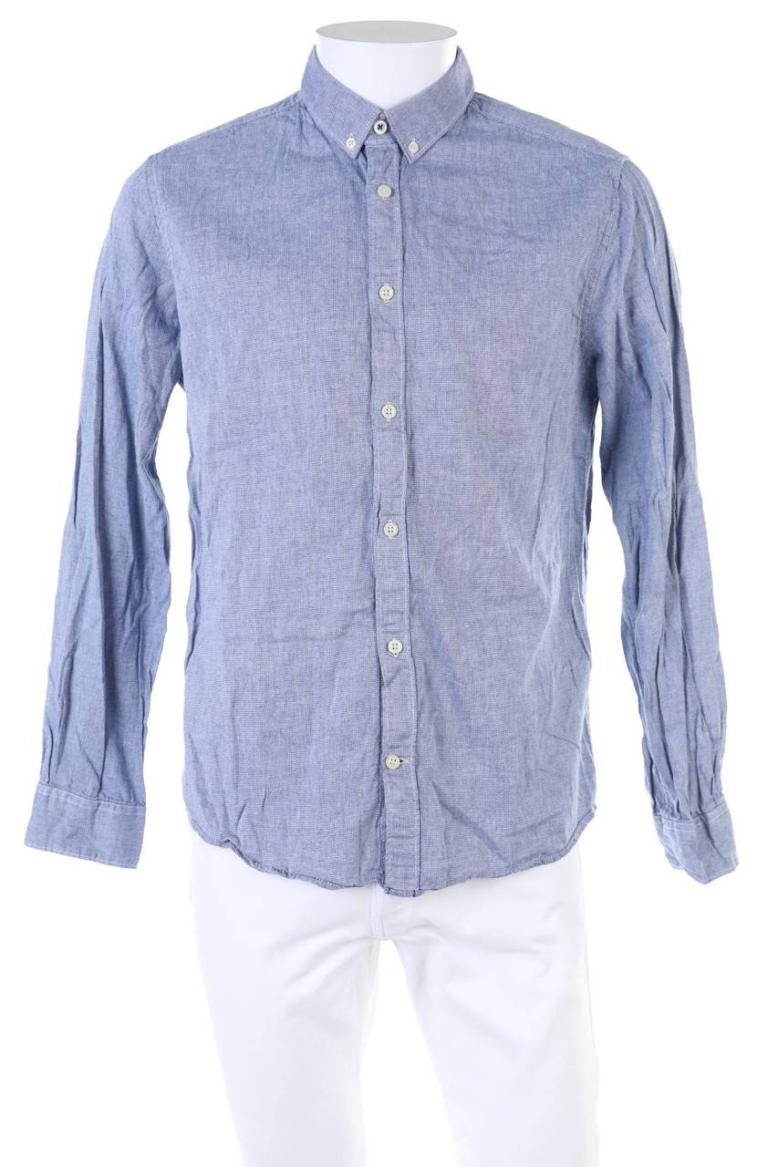 Carou TOM TAILOR Button-down-Hemd aus Baumwolle