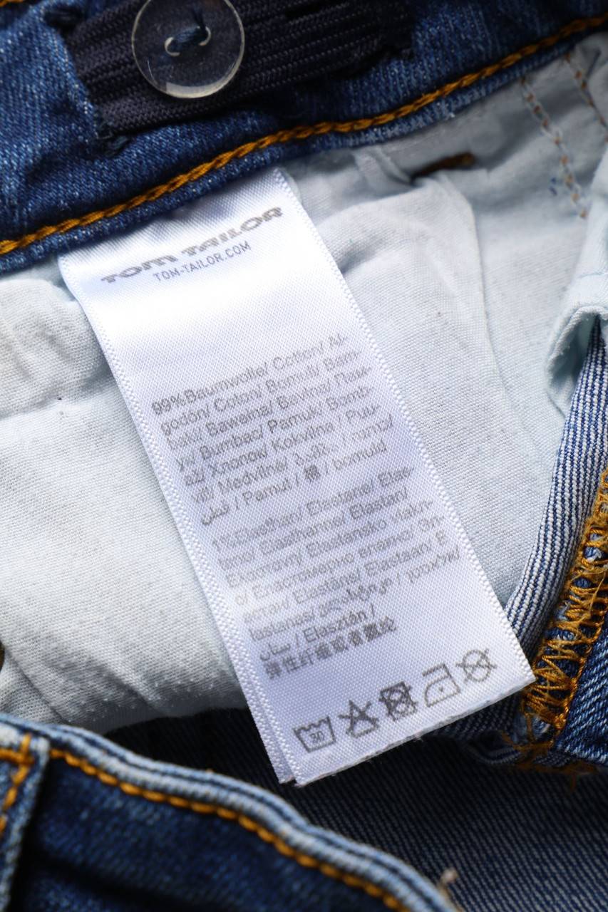 Carou TOM TAILOR Denim-Shorts Mit Strass-Steinen