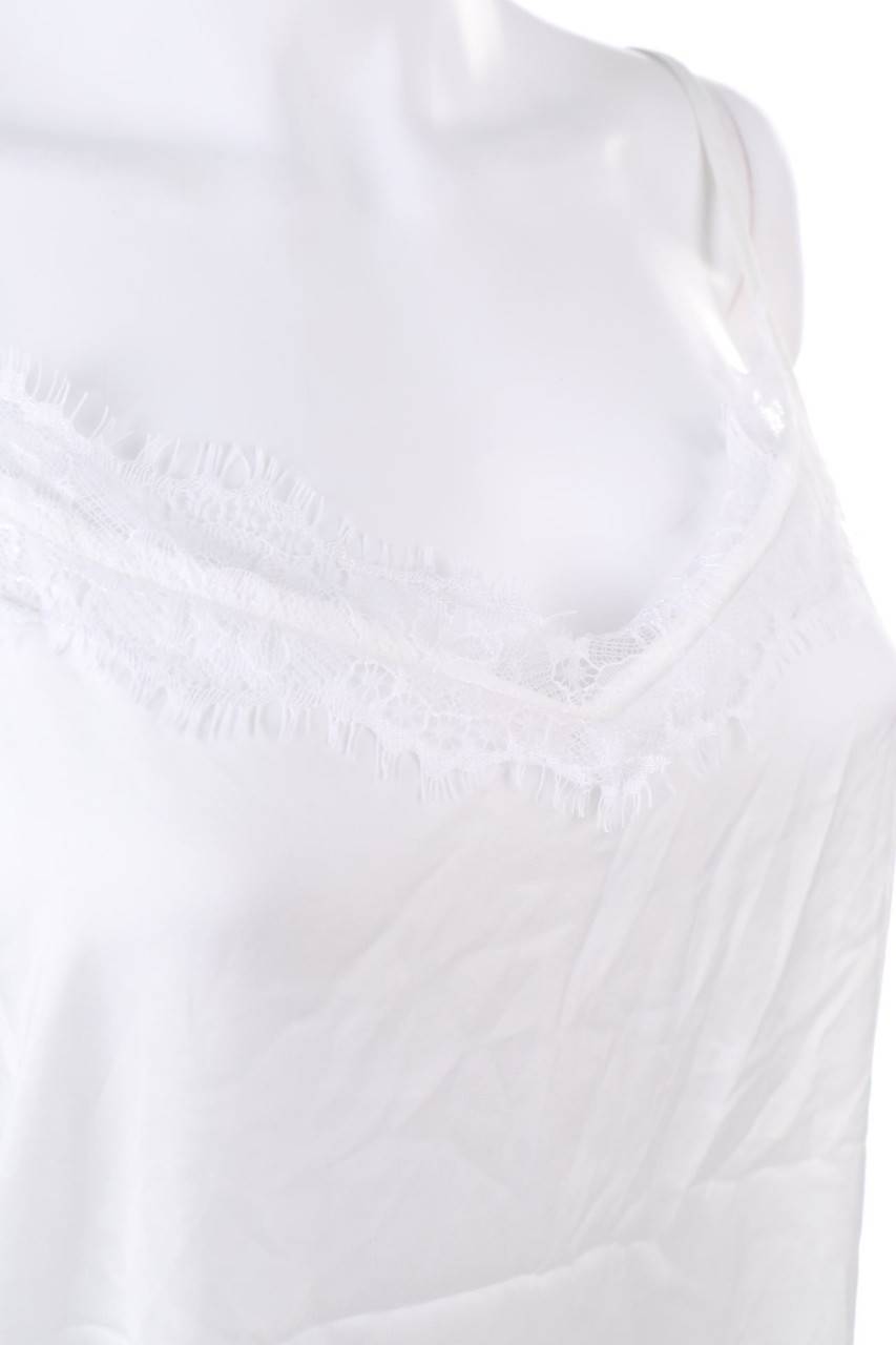 Carou TOM TAILOR Denim Top Mit Spitze