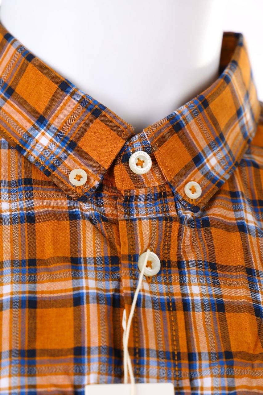 Carou TOM TAILOR Kariertes Button-down-Hemd
