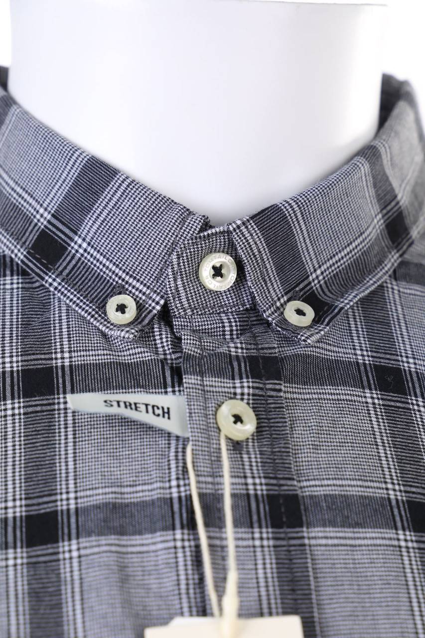 Carou TOM TAILOR Kariertes Button-down-Hemd