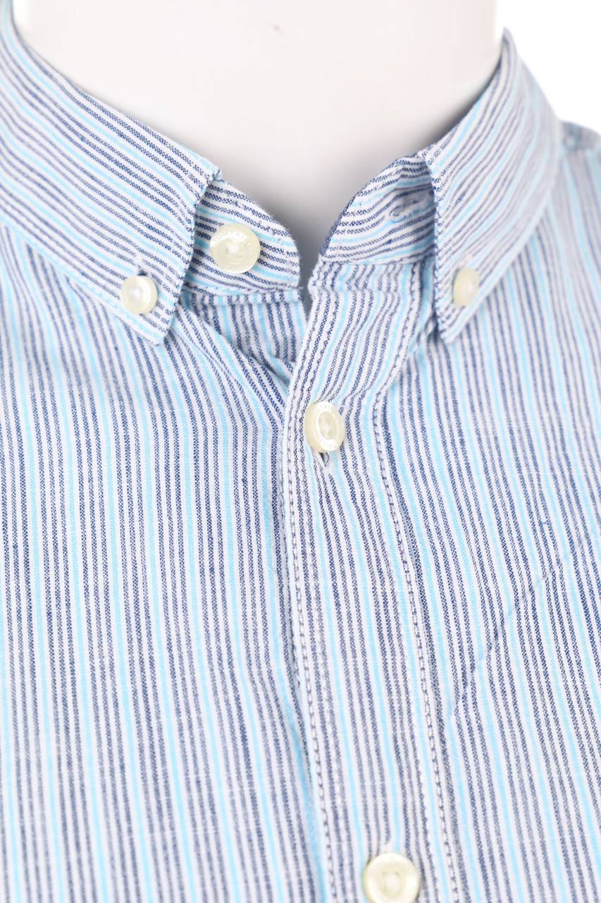 Carou TOM TAILOR Kurzarm-Hemd Casual Streifen