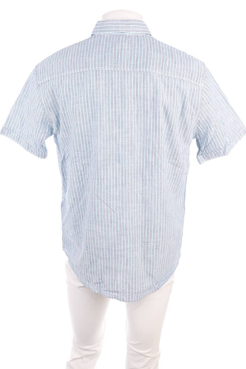 Carou TOM TAILOR Kurzarm-Hemd Casual Streifen