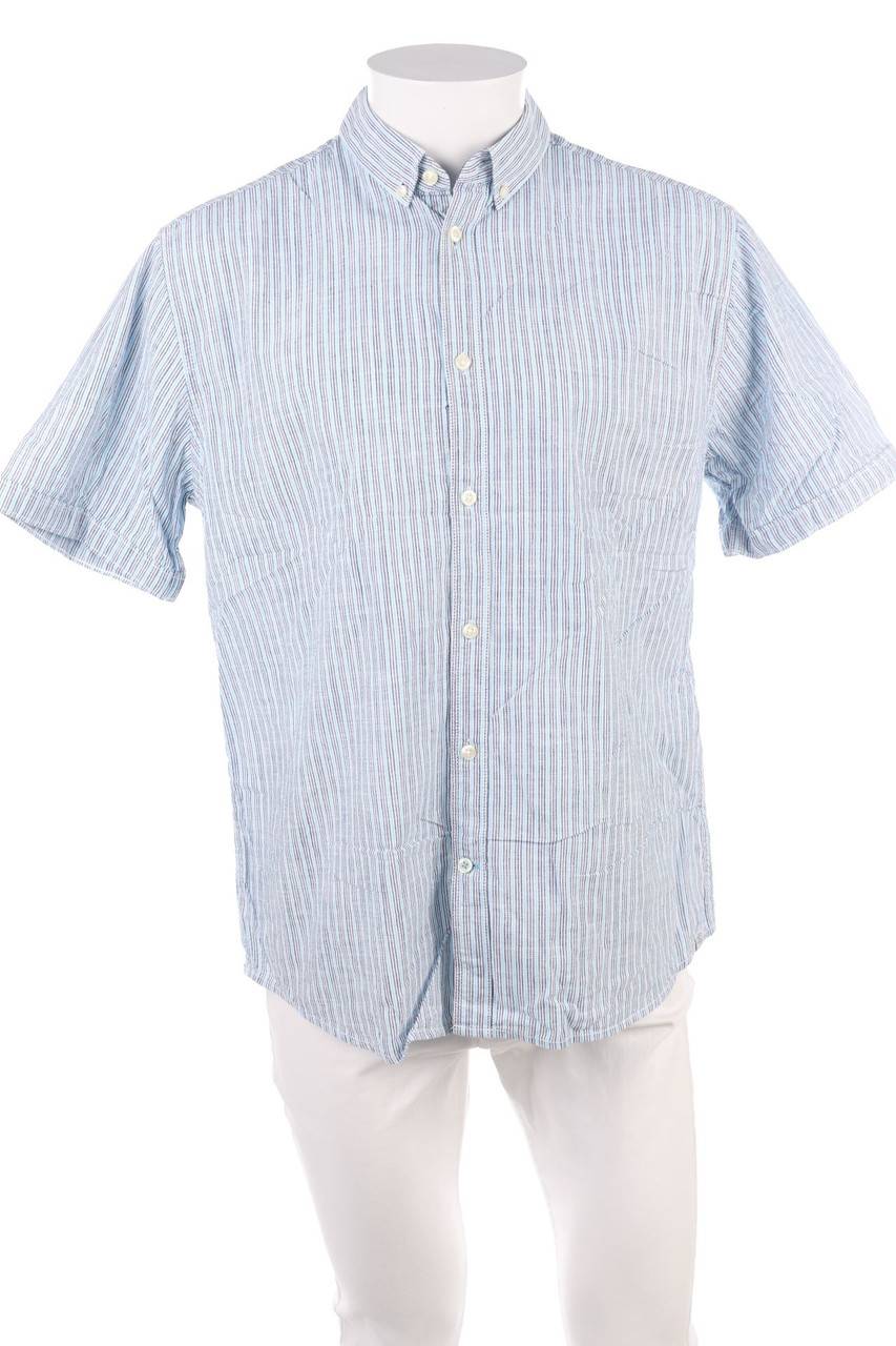 Carou TOM TAILOR Kurzarm-Hemd Casual Streifen