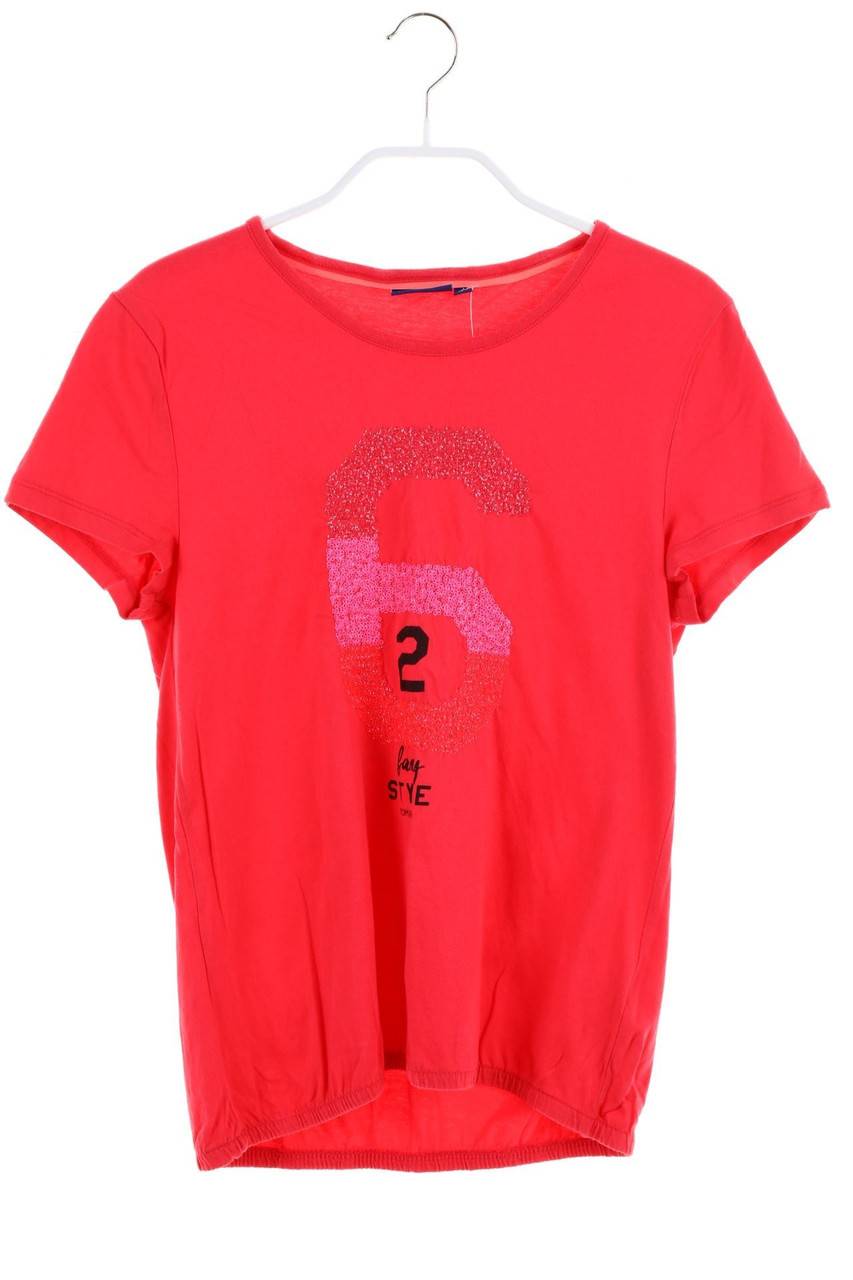 Carou TOM TAILOR T-Shirt mit Pailletten