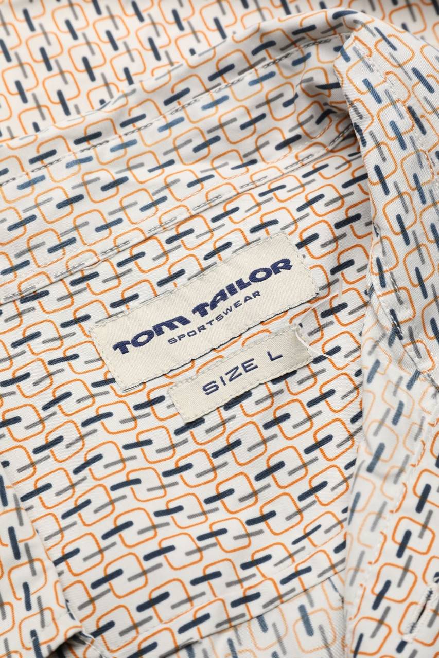 Carou TOM TAILOR Vintage-Hemd Mit Print