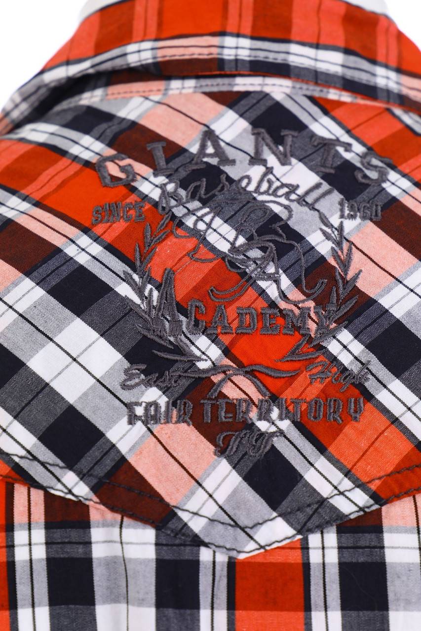 Carou Tom Tompson Kurzarm-Hemd Mit Karo-Muster