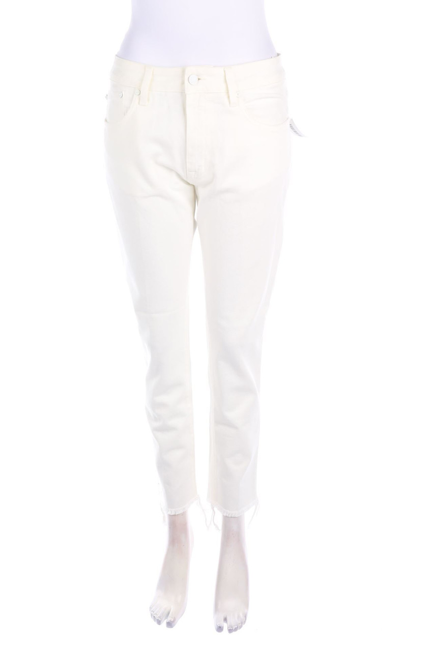 Carou tomboy Cropped-Distressed Skinny-Jeans