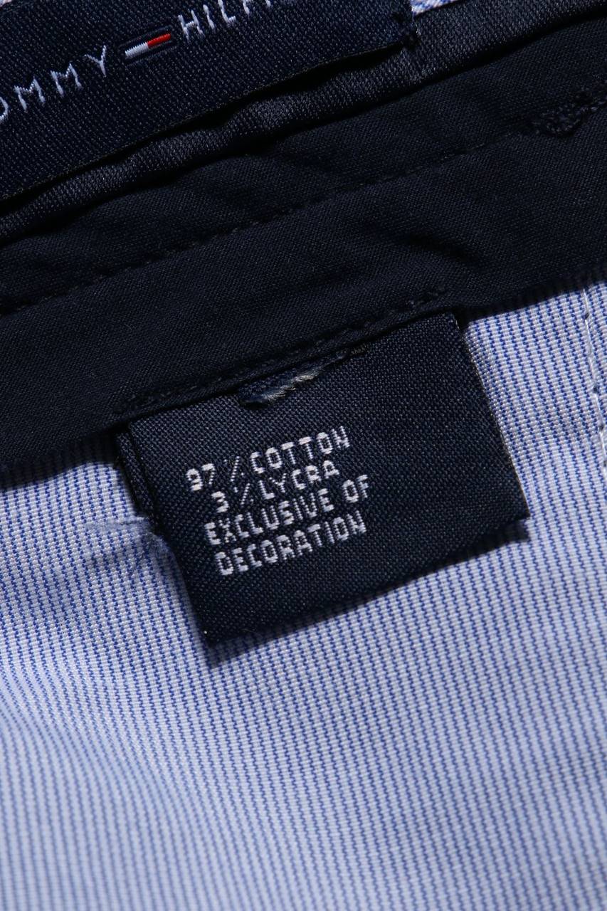 Carou TOMMY HILFIGER Chino-Hose Mit Logo-Stickerei