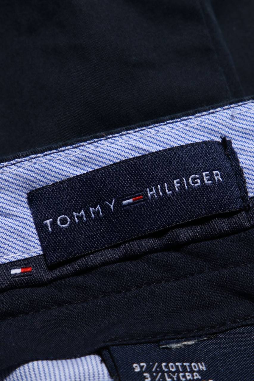 Carou TOMMY HILFIGER Chino-Hose Mit Logo-Stickerei