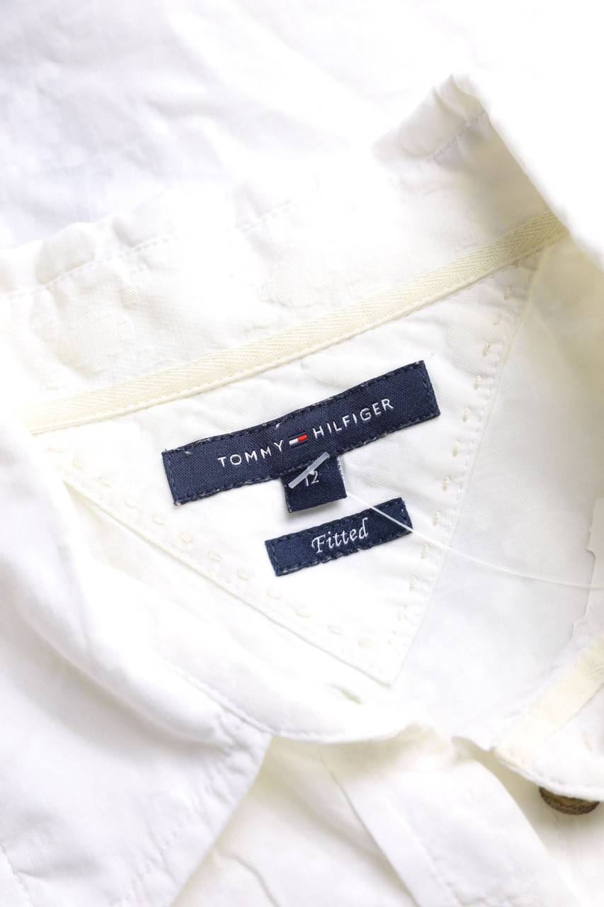 Carou TOMMY HILFIGER Hemd-Bluse Aus Jacquard