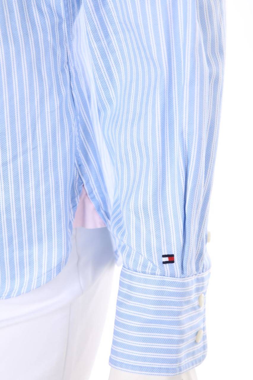 Carou TOMMY HILFIGER Hemd-Bluse Mit Logo-Stickerei