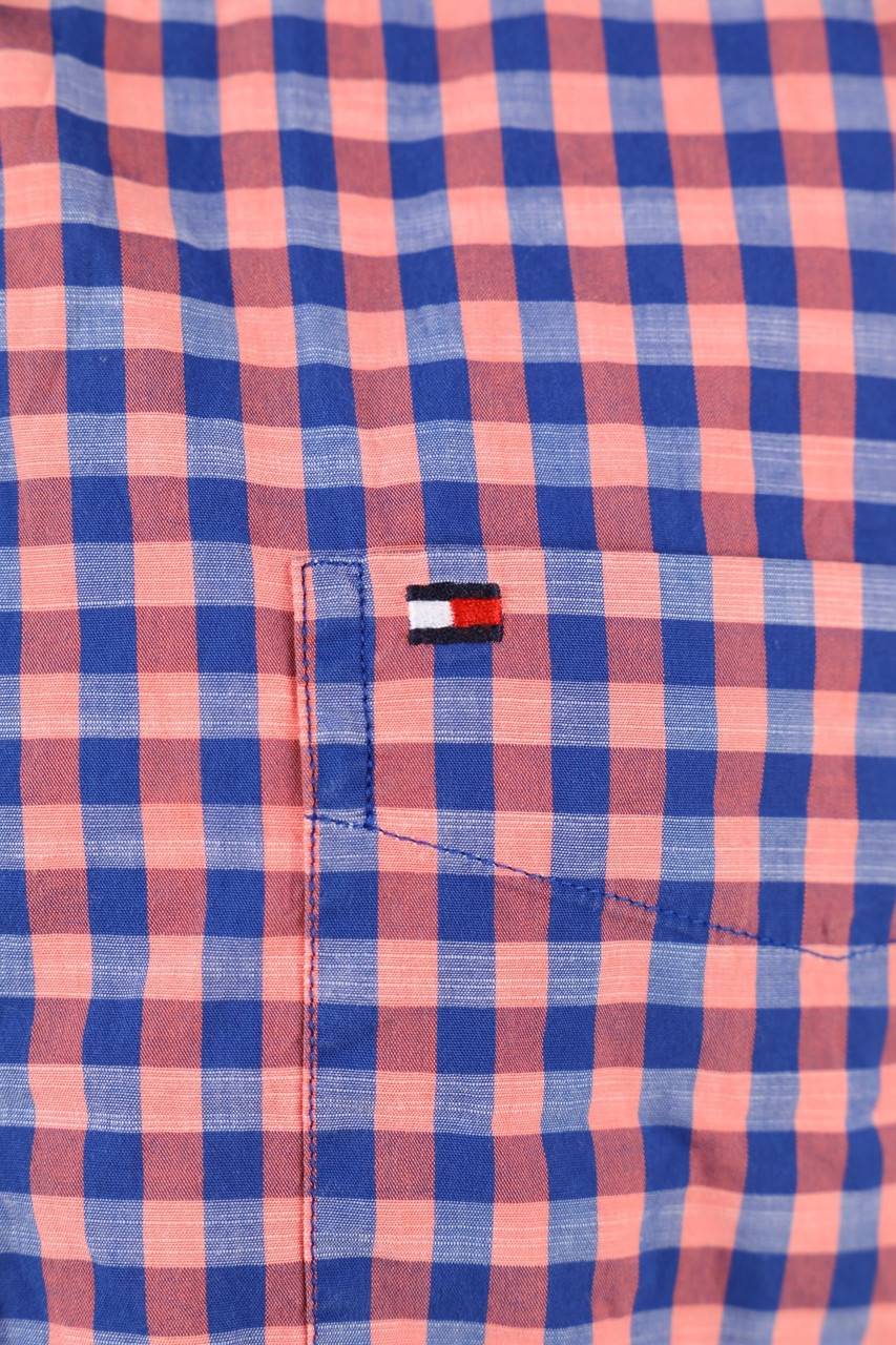 Carou TOMMY HILFIGER Kurzarm-Hemd Mit Karo-Muster