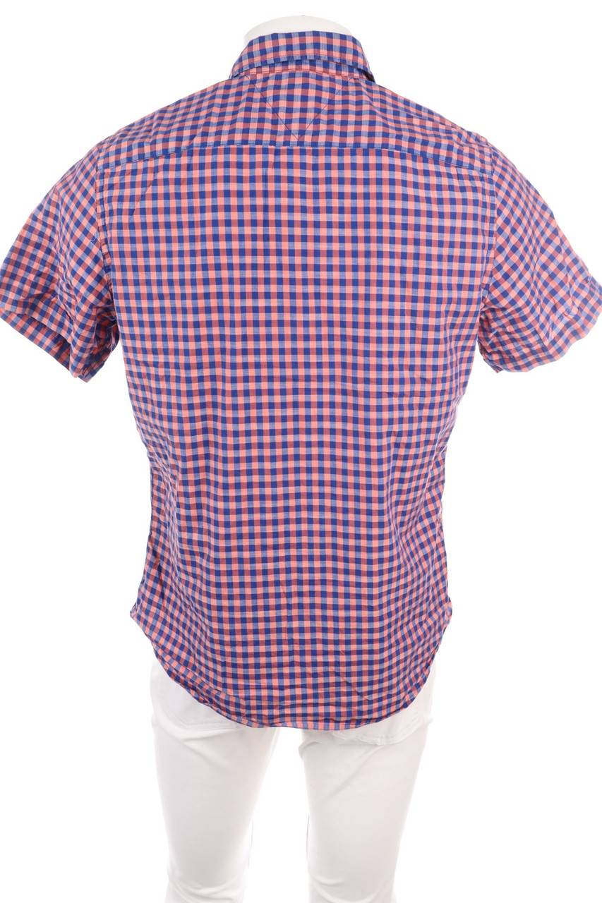 Carou TOMMY HILFIGER Kurzarm-Hemd Mit Karo-Muster