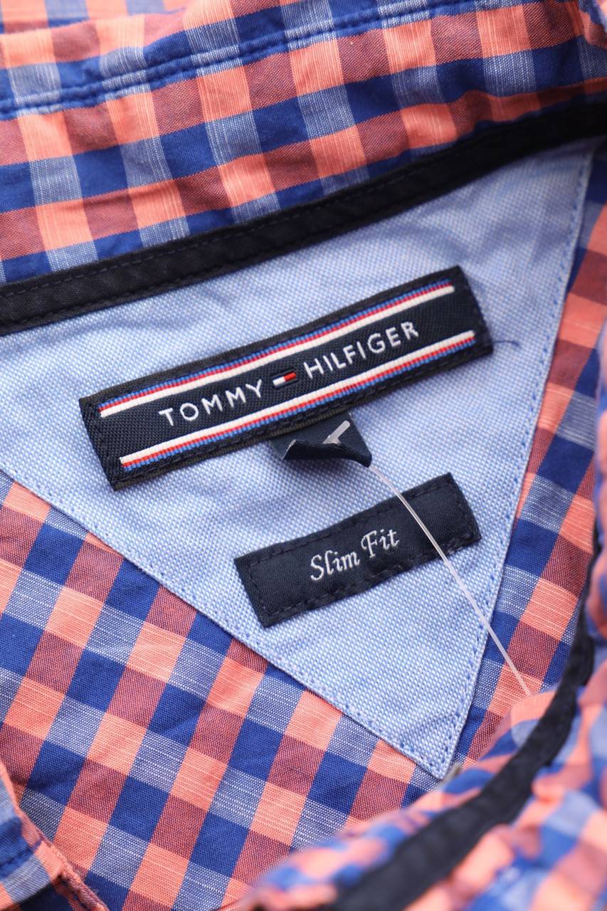 Carou TOMMY HILFIGER Kurzarm-Hemd Mit Karo-Muster