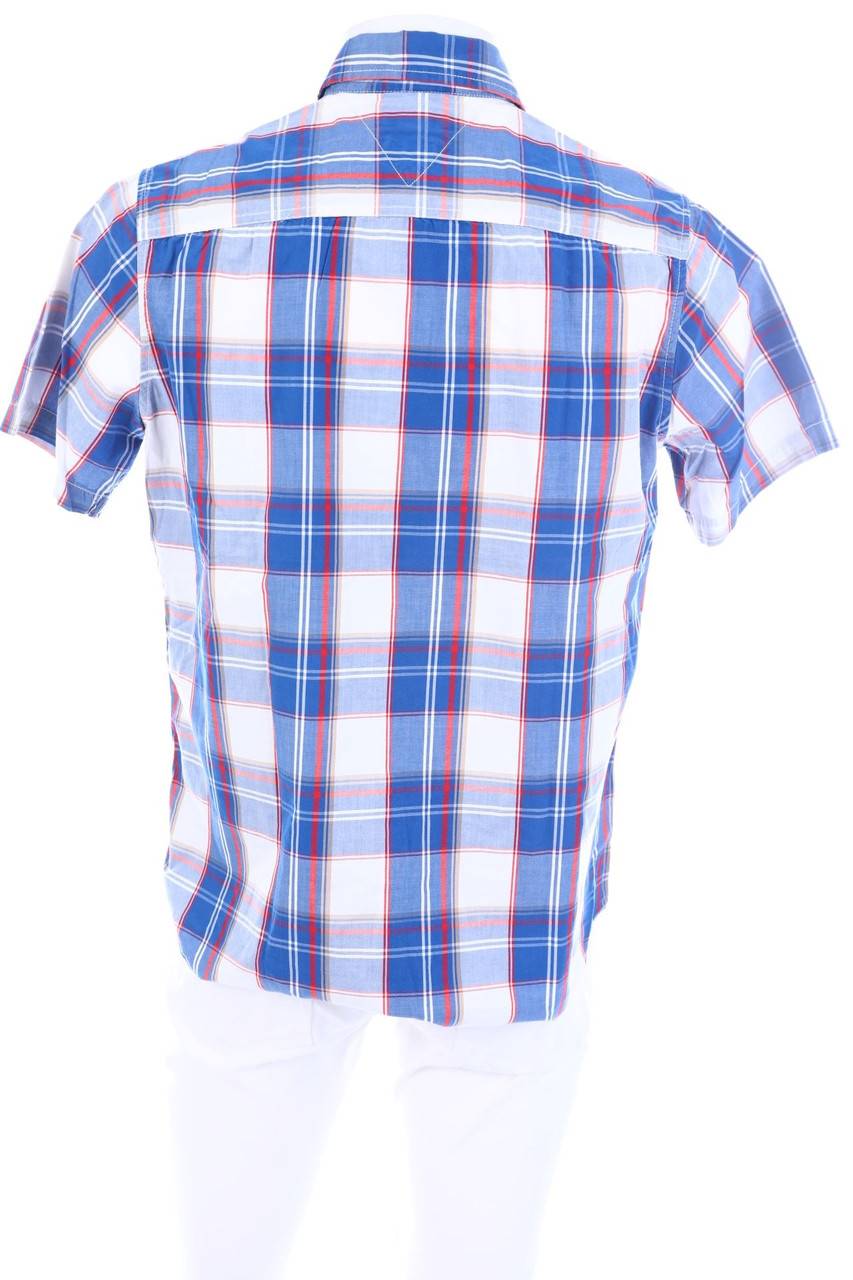 Carou TOMMY HILFIGER Kurzarm-Hemd Mit Karo-Muster