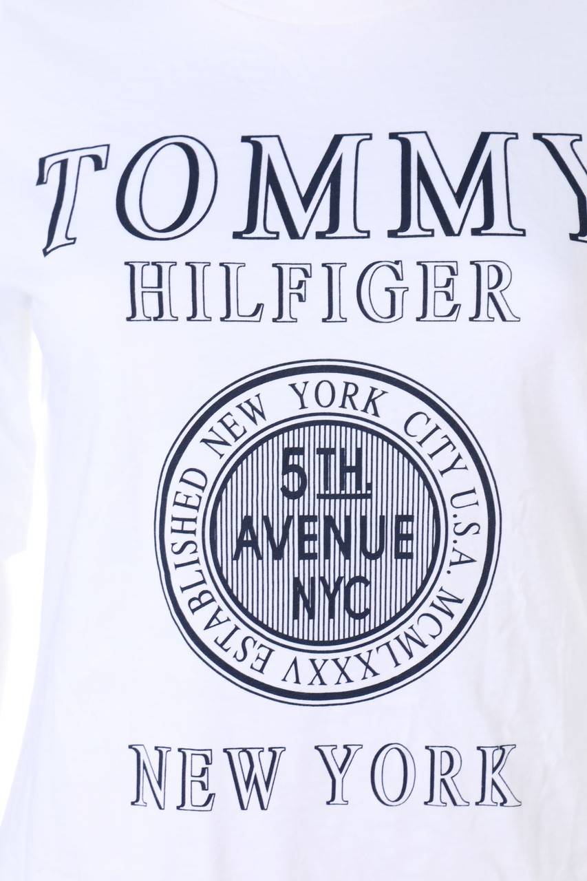 Carou TOMMY HILFIGER Kurzarm-Shirt Mit Logo-Print