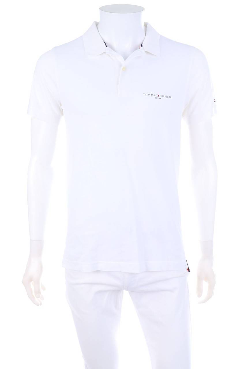 Carou TOMMY HILFIGER Poloshirt mit Logo-Print