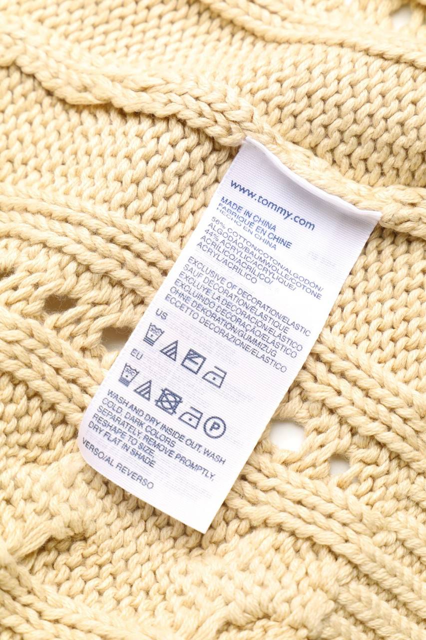 Carou TOMMY HILFIGER Strickweste Mit Gürtel