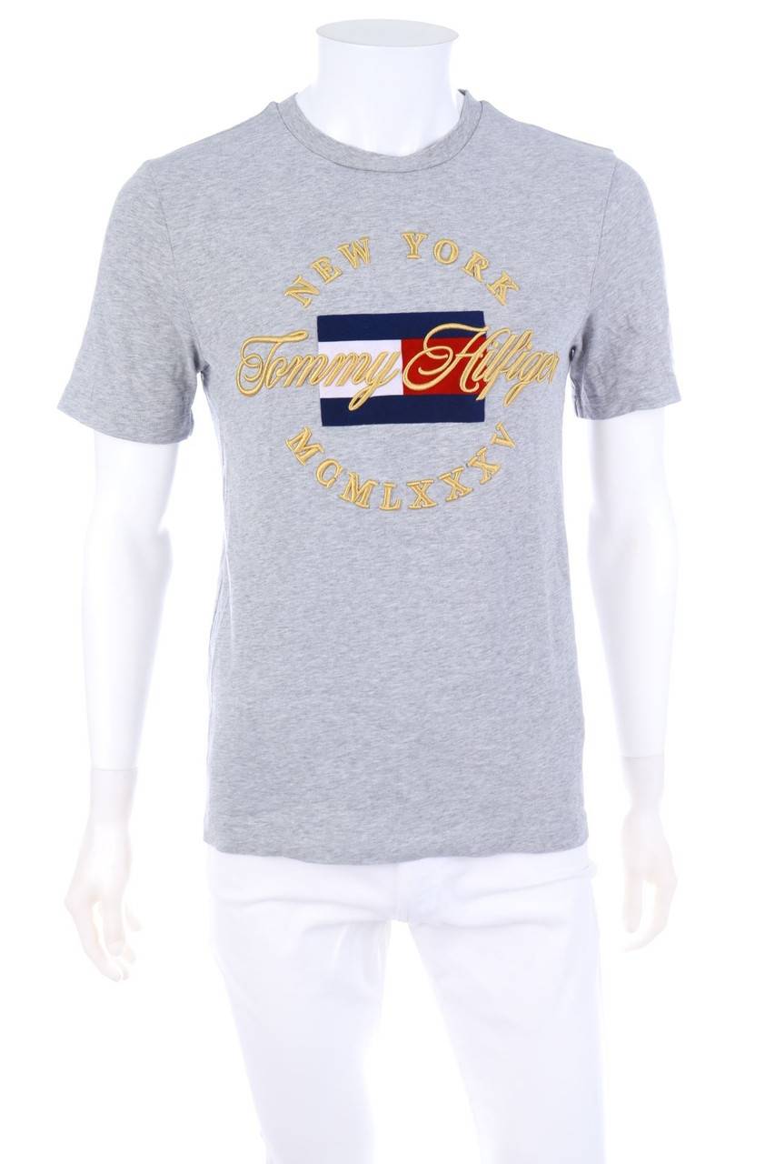 Carou TOMMY HILFIGER T-Shirt mit Logo-Stickerei