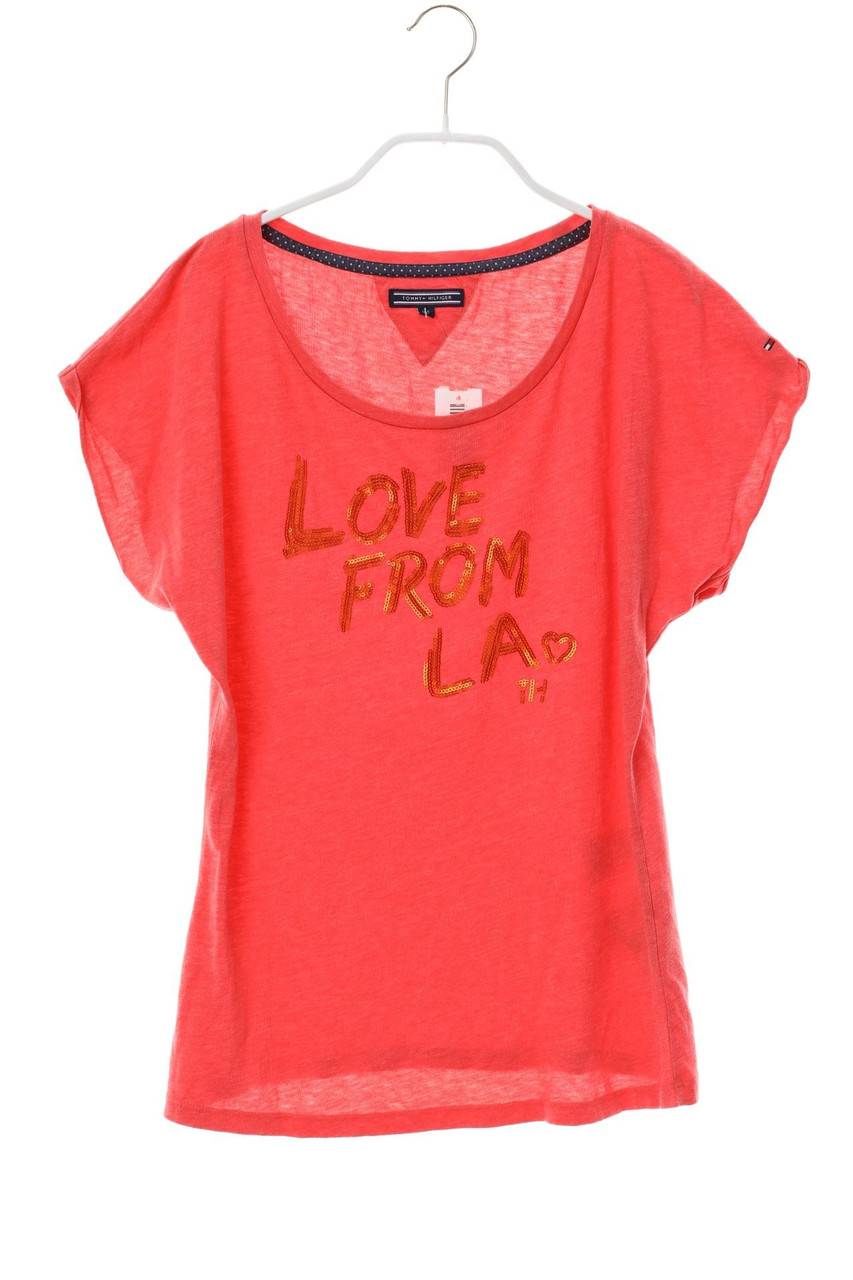 Carou TOMMY HILFIGER T-Shirt mit Pailletten