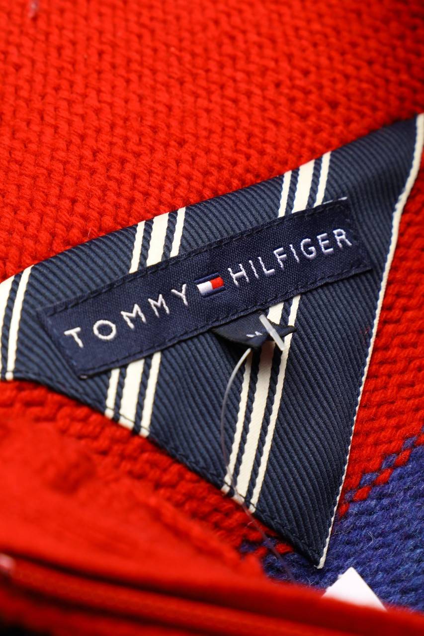 Carou TOMMY HILFIGER Woll-Cardigan Im Preppy Style