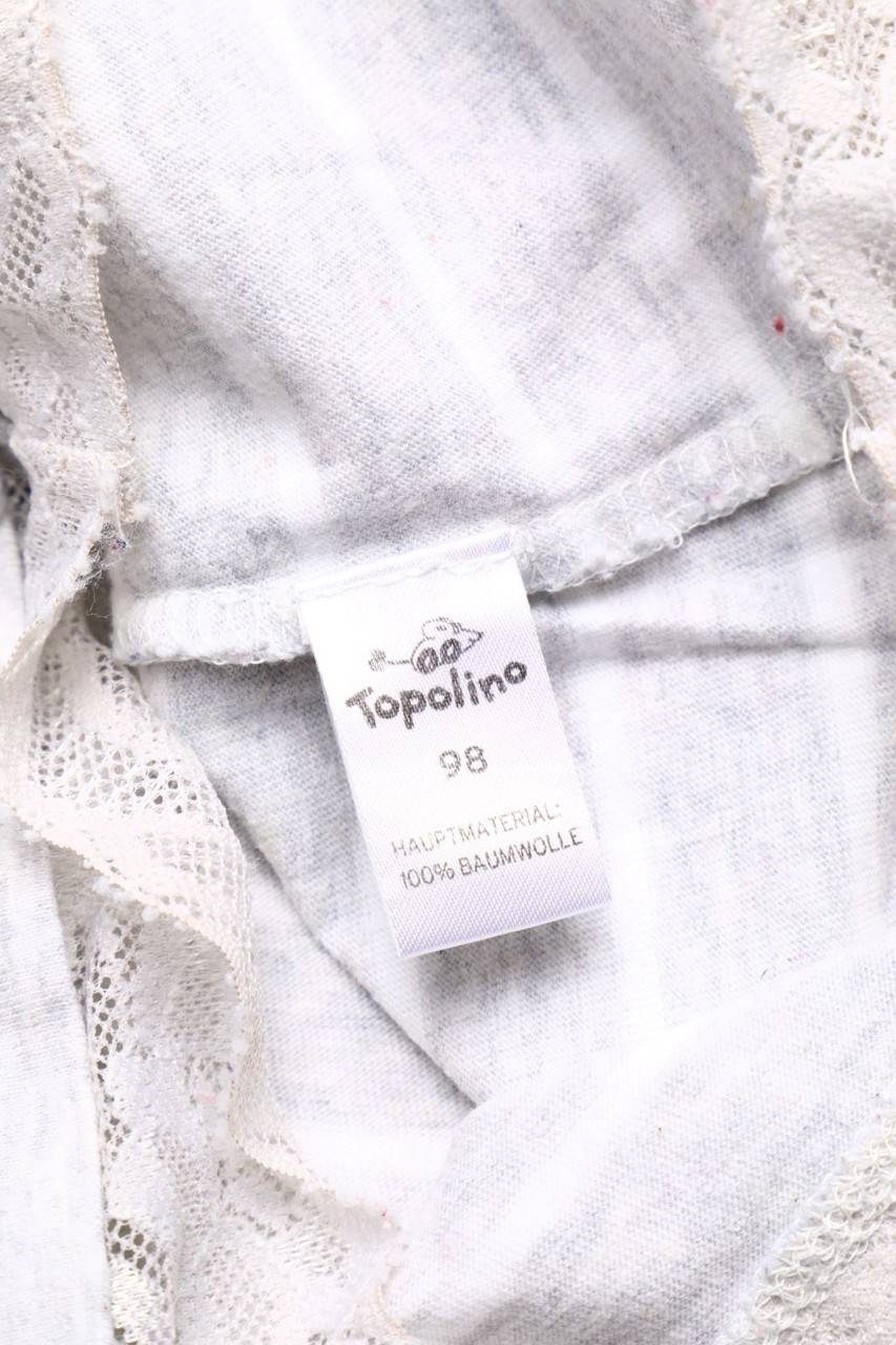 Carou Topolino T-Shirt Mit Pailletten