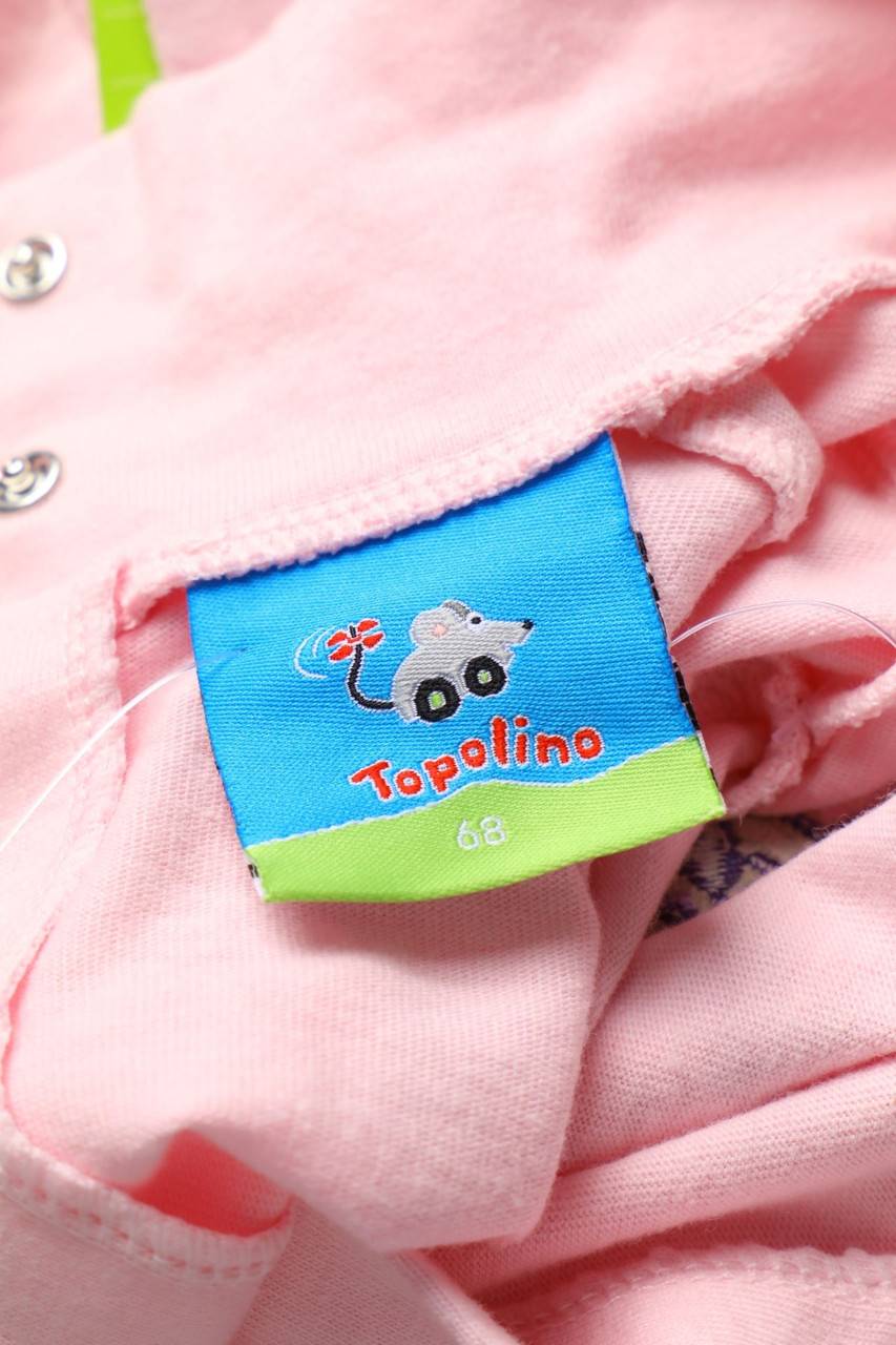 Carou Topolino T-Shirt Mit Stickereien