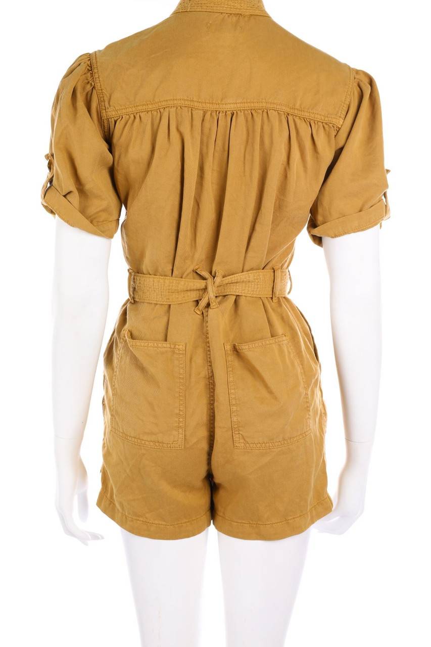 Carou TOPSHOP Playsuit Im Safari-Stil Mit Gürtel