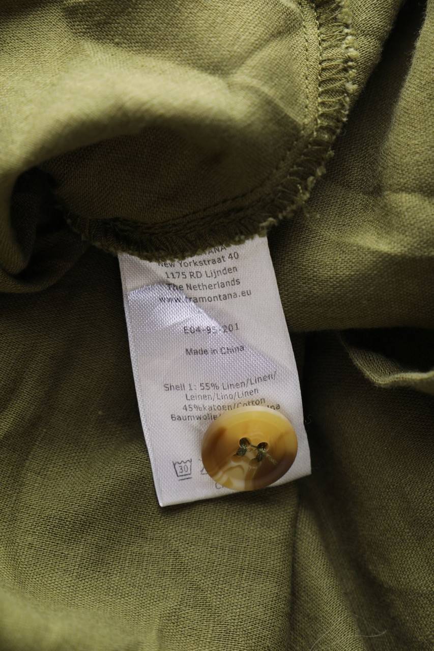 Carou TRAMONTANA Maxi-Rock Aus Leinen-Mix