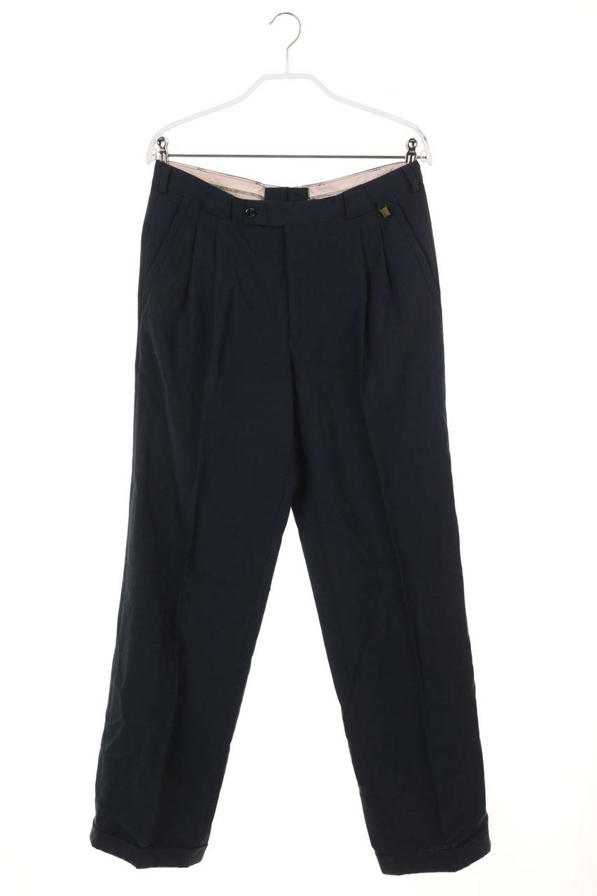 Carou TREVIRA Bundfalten-Hose aus Schurwoll-Mix