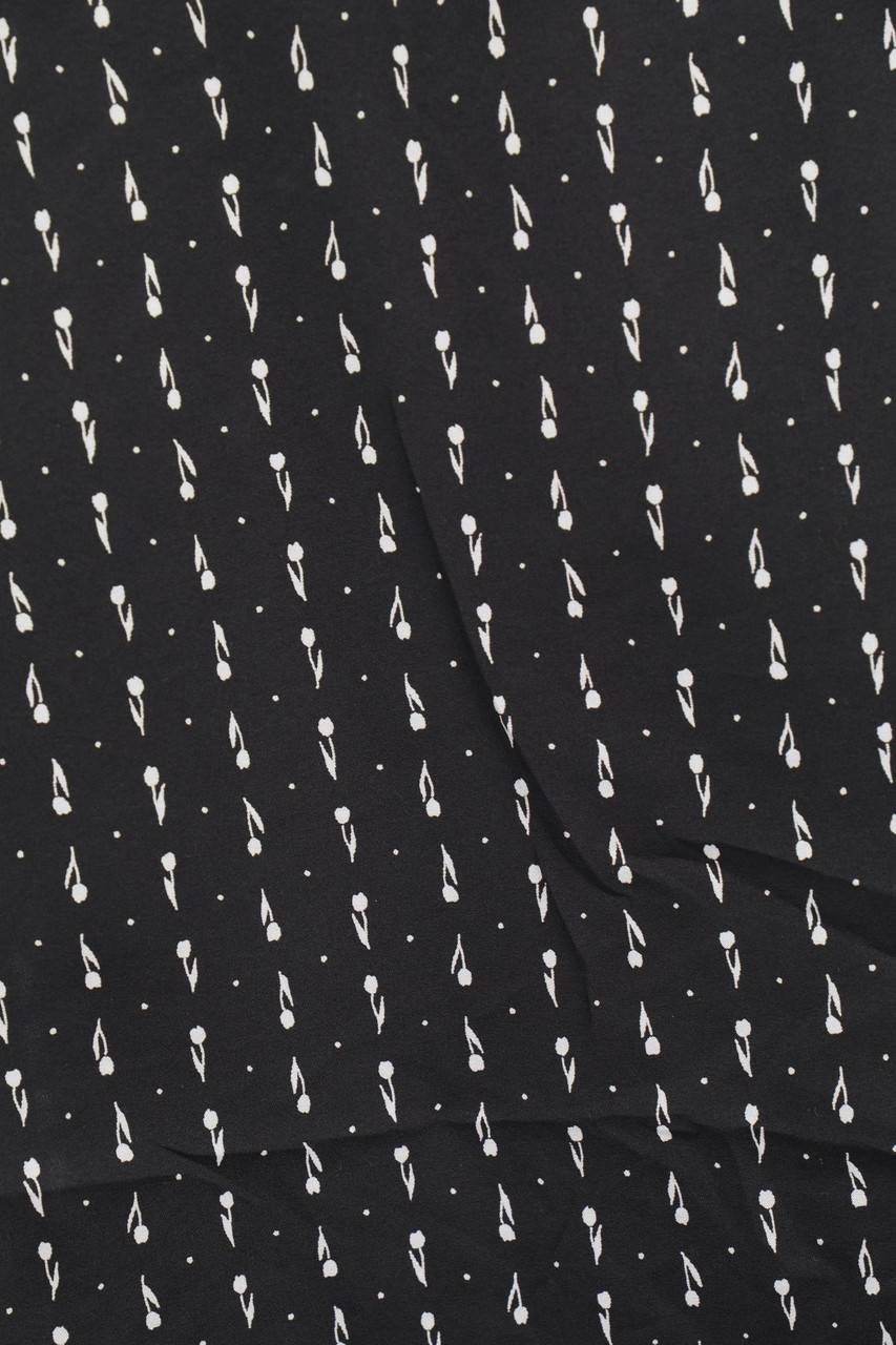 Carou TREVIRA Vintage-Hemd-Bluse Mit Print