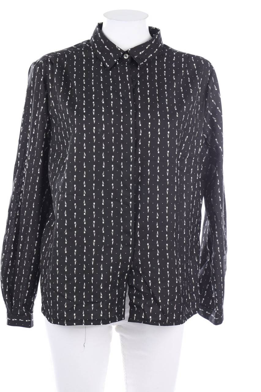 Carou TREVIRA Vintage-Hemd-Bluse mit Print