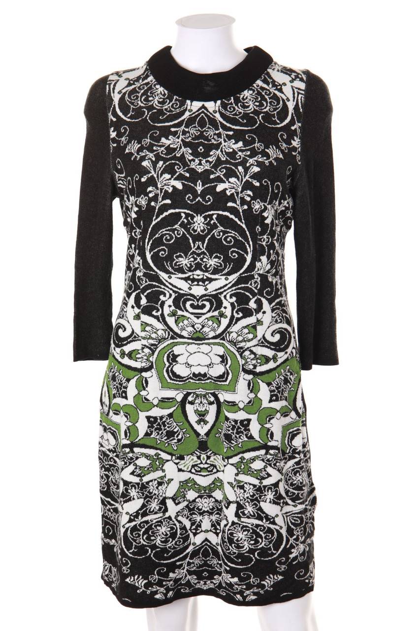 Carou TRICOT CHIC Strickkleid mit floralem Muster
