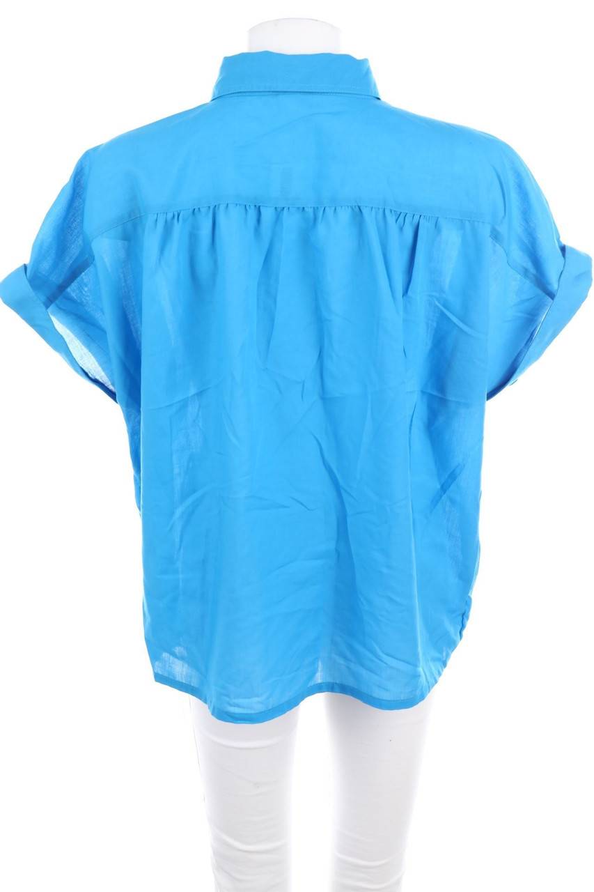 Carou Tru Blouse Hemd-Bluse Mit Kurzem Ärmel