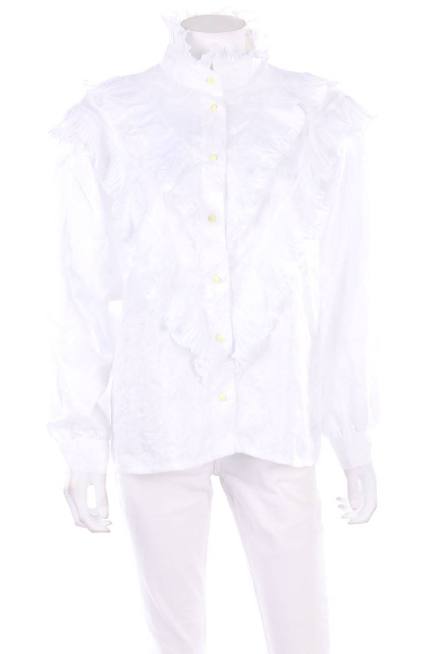 Carou tru blouse Volant-Bluse