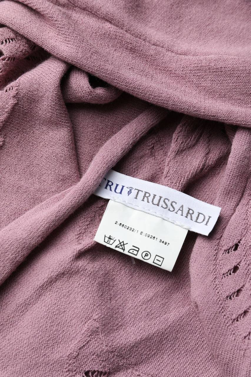 Carou TRU TRUSSARDI Bolero Mit Lochstrick-Details