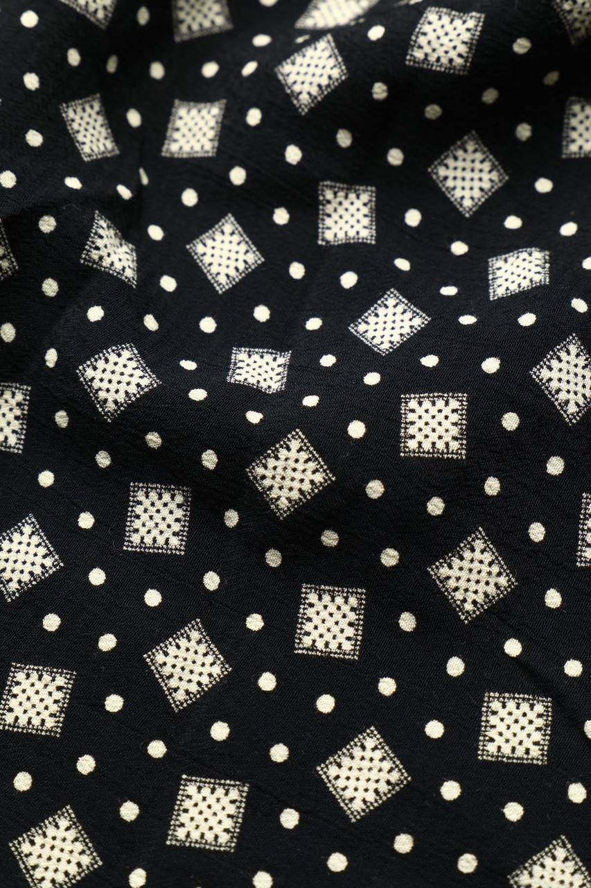 Carou Tru Vintage-Bluse Mit 3/4-Ärmel