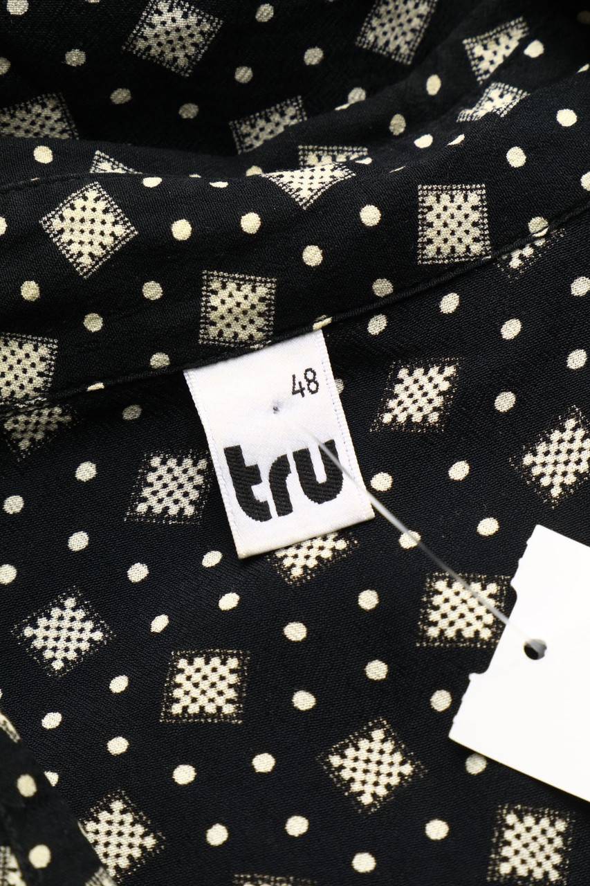 Carou Tru Vintage-Bluse Mit 3/4-Ärmel