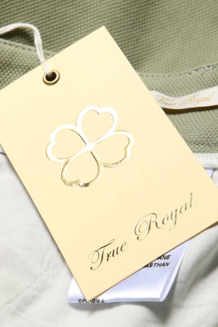 Carou True Royal Chino-Hose Aus Baumwoll-Mix