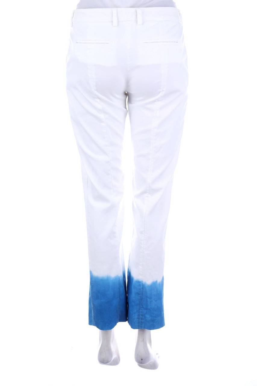Carou True Royal Chino-Hose Mit Dip Dye-Effekt