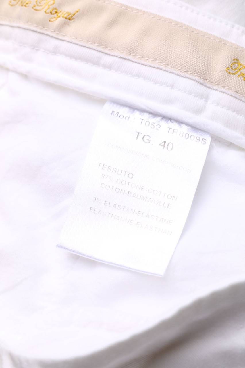 Carou True Royal Chino-Hose Mit Dip Dye-Effekt