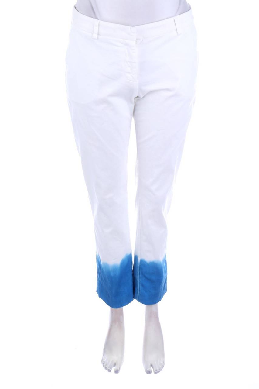 Carou True Royal Chino-Hose mit Dip Dye-Effekt