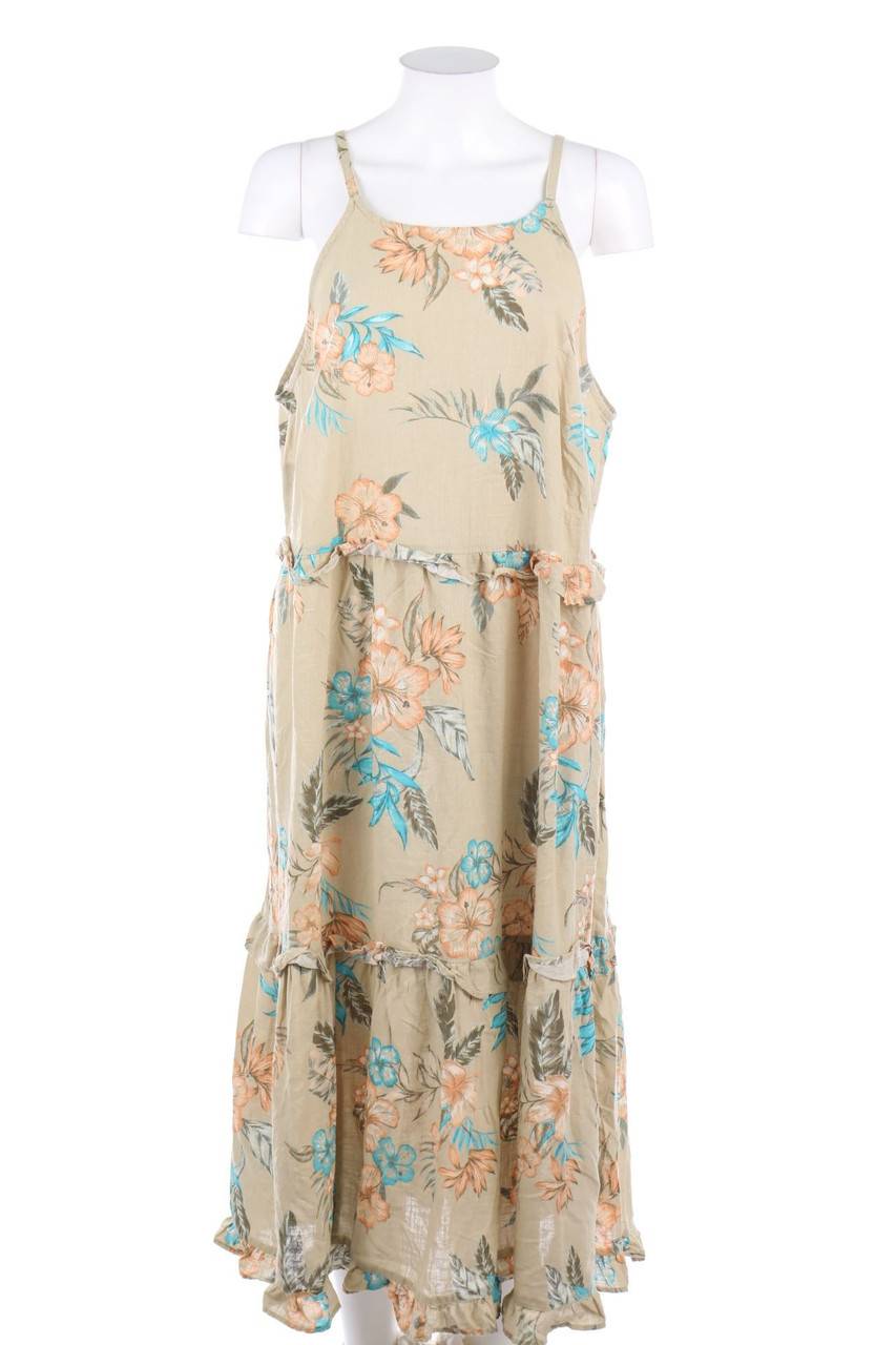 Carou TU Midikleid mit Blumen-Print