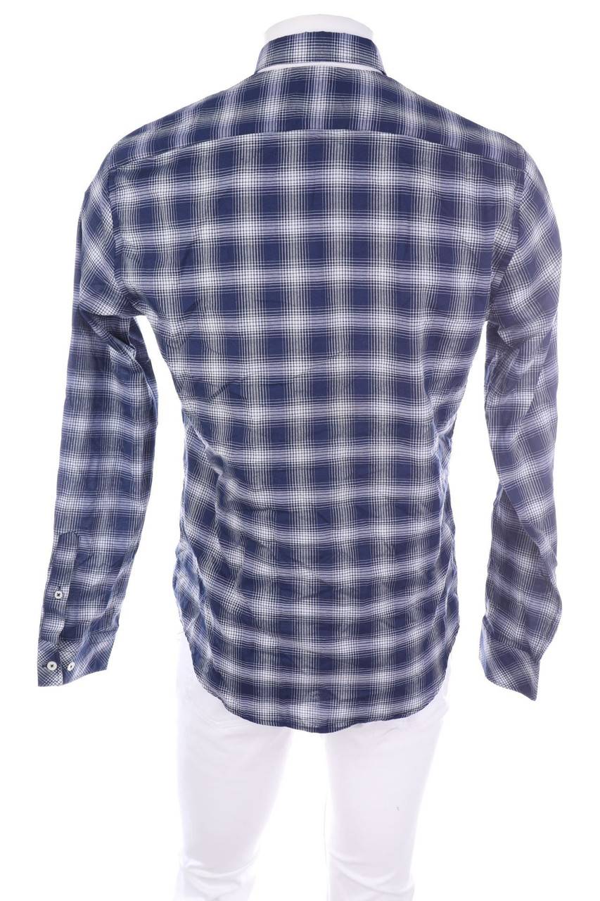 Carou TUDORS Button-down-Hemd Mit Tartan-Muster