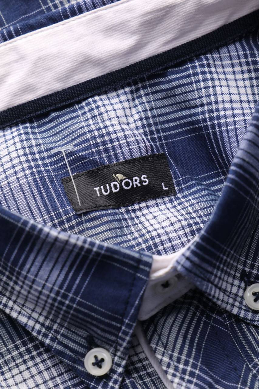 Carou TUDORS Button-down-Hemd Mit Tartan-Muster