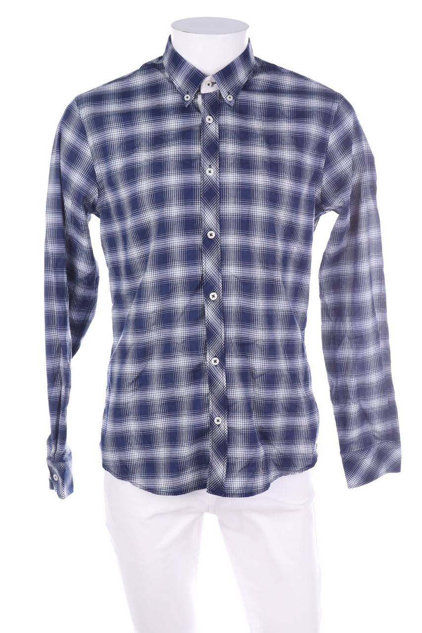 Carou TUDORS Button-down-Hemd mit Tartan-Muster