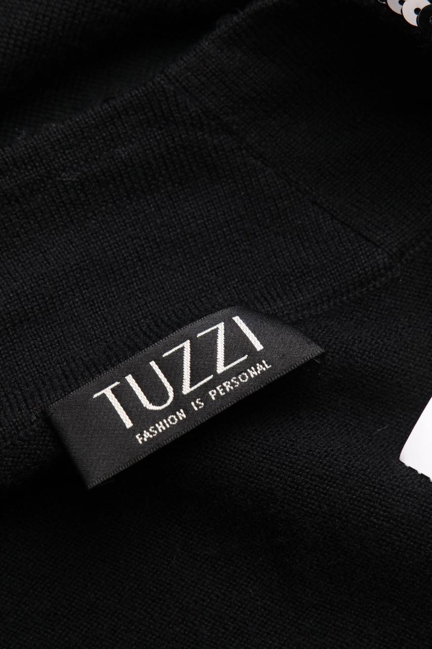 Carou TUZZI Kurzarm-Cardigan Mit Pailletten