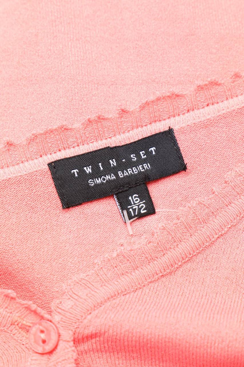 Carou TWINSET Strickjacke Mit Strass-Logo